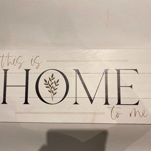 P. Graham Dunn Wooden Wall Decor (White )
